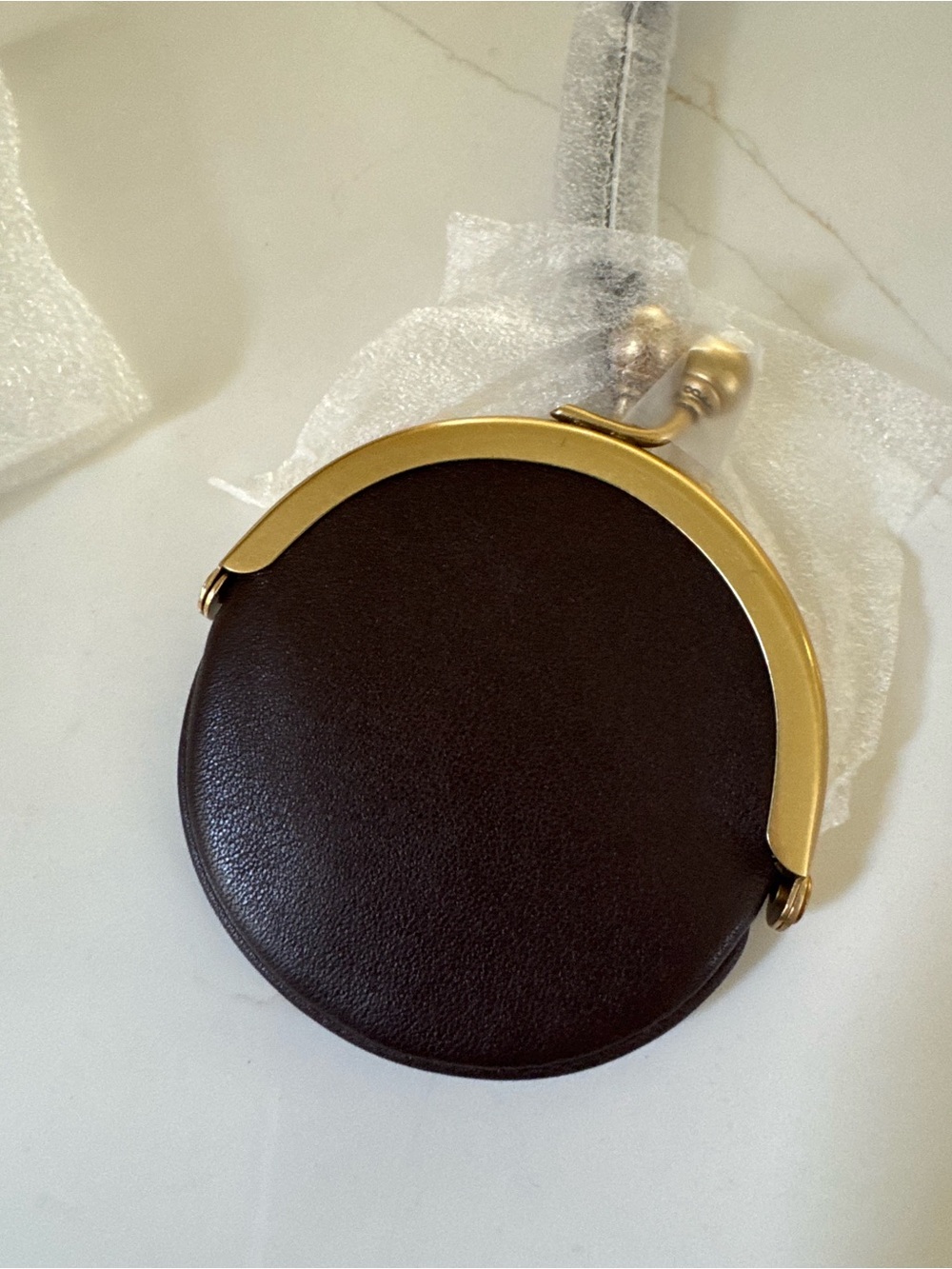 NWT Coach Circle Kisslock Pouch - Picture 4 of 9